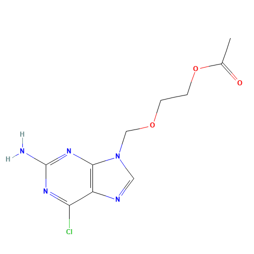 6-Chloro Acyclovir Acetate (CAS: 81777-48-2) - Related Chemical Product