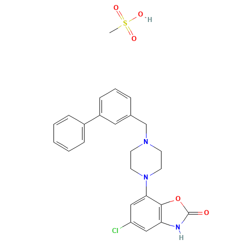 5-Chloro Bifeprunox Mesylate (CAS: 1217042-05-1) - Related Chemical Product