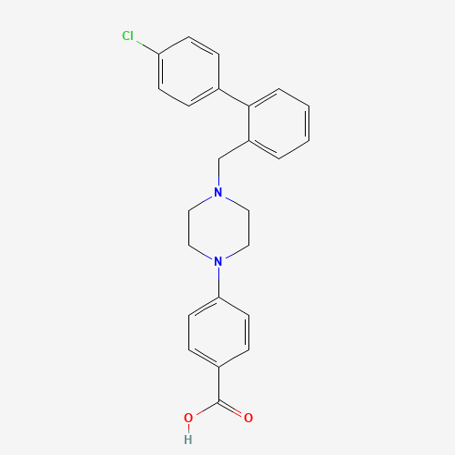 4-[4-(4'-Chlorobiphenyl-2-ylmethyl)piperazin-1-yl]benzoic Acid (CAS: 916204-05-2) - Related Chemical Product