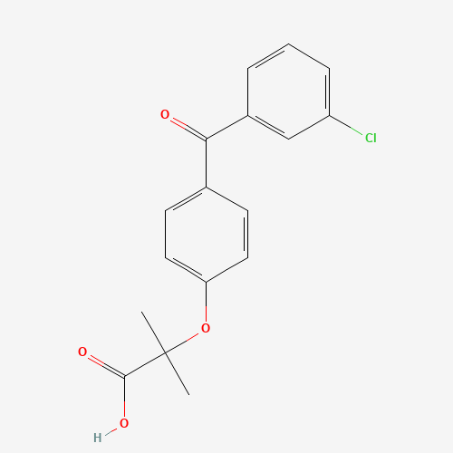 3-Chloro Fenofibric Acid (CAS: 60012-96-6) - Related Chemical Product