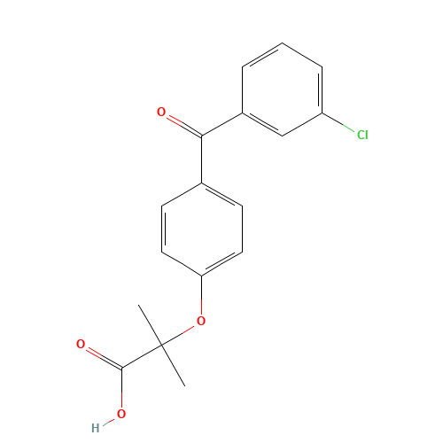 3-Chloro Fenofibric Acid (CAS: 60012-96-6) - Related Chemical Product