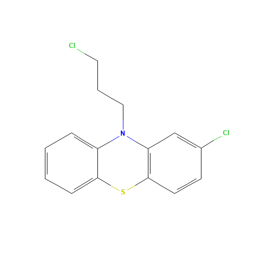 2-Chloro-10-(3-chloropropyl)phenothiazine (CAS: 2765-59-5) - Related Chemical Product