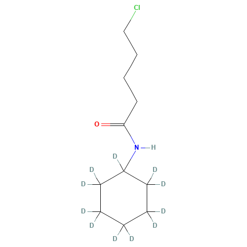 5-Chloro-N-cyclohexylpentanamide-d11 (CAS: 1073608-18-0) - Related Chemical Product