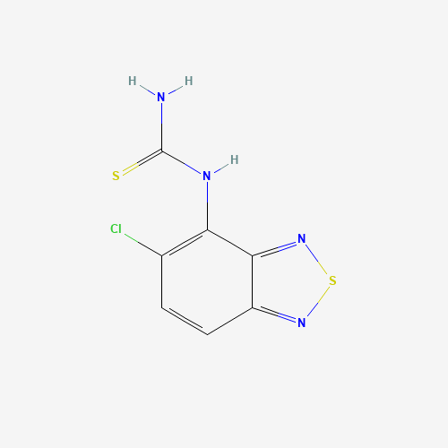 N-(5-Chloro-2,1,3-benzothiadiazol-4-yl)-thiourea (CAS: 51323-05-8) - Related Chemical Product