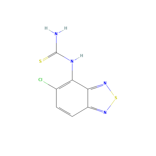 N-(5-Chloro-2,1,3-benzothiadiazol-4-yl)-thiourea (CAS: 51323-05-8) - Related Chemical Product
