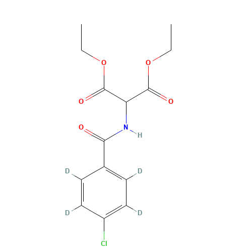(4-Chlorobenzoylamino)malonic Acid-d4 Diethyl Ester (CAS: 1216553-23-9) - Related Chemical Product