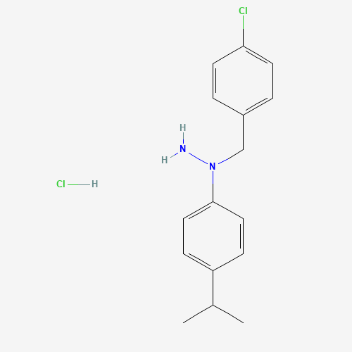 1-(4-Chlorobenzyl)-1-[4-(isopropyl)phenyl]hydrazine,Hydrochloride (CAS: 113243-68-8) - Related Chemical Product