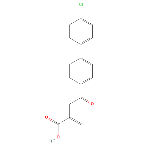 2-[2-(4'-Chloro-biphenyl-4-yl)-2-oxo-ethyl]acrylic Acid (CAS: 58211-82-8) - Related Chemical Product