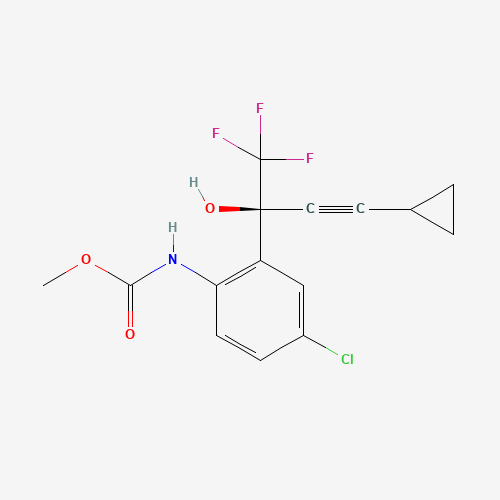 [4-Chloro-2-[(1S)-3-cyclopropyl-1-hydroxy-1-(trifluoromethyl)-2-propynyl)phenyl]carbamic Acid Methyl Ester (CAS: 211563-40-5) - Related Chemical Product
