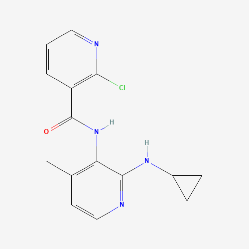 2-Chloro-N-[2-(cyclopropylamino)-4-methyl-3-pyridinyl]-3-pyridinecarboxamide (CAS: 284686-19-7) - Related Chemical Product