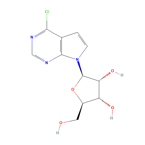 6-Chloro-7-deazapurine-b-D-riboside (CAS: 16754-80-6) - Related Chemical Product