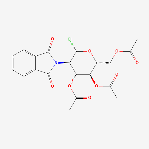 Chloro 2-Deoxy-2-N-phthalimido-3,4,6-tri-O-acetyl-b-D-glucopyranoside (CAS: 7772-87-4) - Related Chemical Product