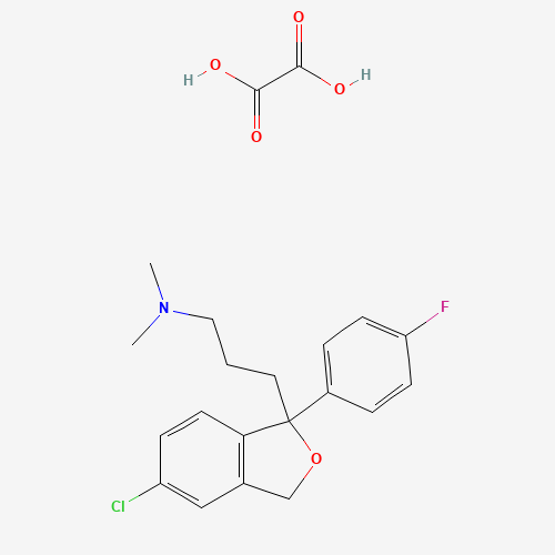 5-Chlorodescyano Citalopram Oxalate (CAS: 64169-46-6) - Related Chemical Product