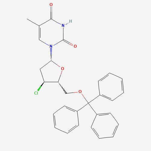 3'-Chloro-3'-deoxy-5'-O-tritylthymidine (CAS: 34627-62-8) - Related Chemical Product