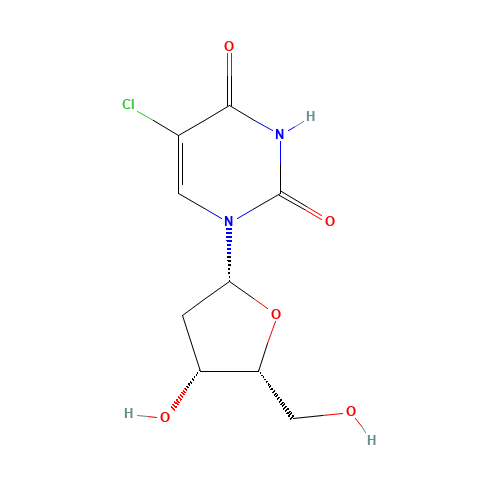 3'-epi-5-Chloro-2'-deoxyuridine (CAS: 188559-94-6) - Related Chemical Product
