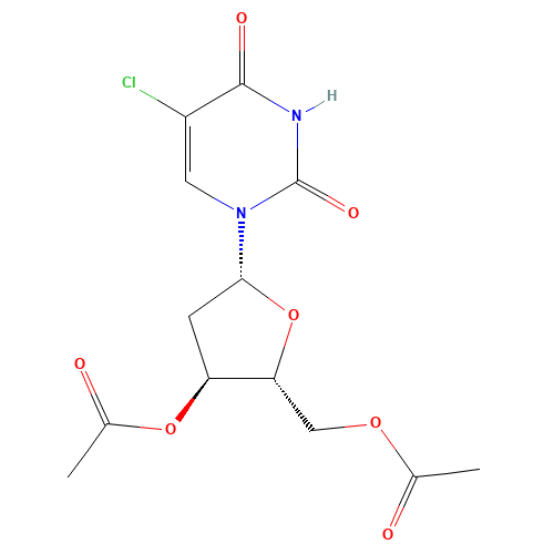 5-Chloro-3',5'-di-O-acetyl-2'-deoxyuridine (CAS: 6046-63-5) - Related Chemical Product
