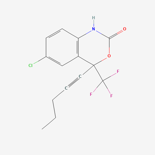 rac 6-Chloro-1,4-dihydro-4-(1-pentynyl)-4-(trifluoromethyl)-2H-3,1-benzoxazin-2-one (CAS: 205755-86-8) - Related Chemical Product