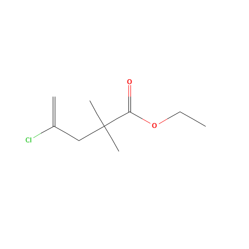 4-Chloro-2,2-dimethyl-4-pentenoic Acid Ethyl Ester (CAS: 118427-36-4) - Related Chemical Product