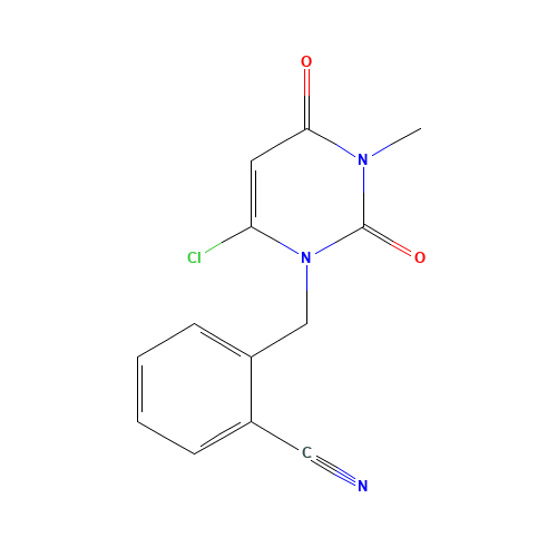 2-[(6-Chloro-3,4-dihydro-3-methyl-2,4-dioxo-1(2H)-pyrimidinyl)methyl]-benzonitrile (CAS: 865758-96-9) - Related Chemical Product