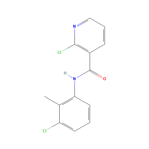 2-Chloro-N-(3-chloro-2-methylphenyl)nicotinamide (CAS: 57841-61-9) - Related Chemical Product
