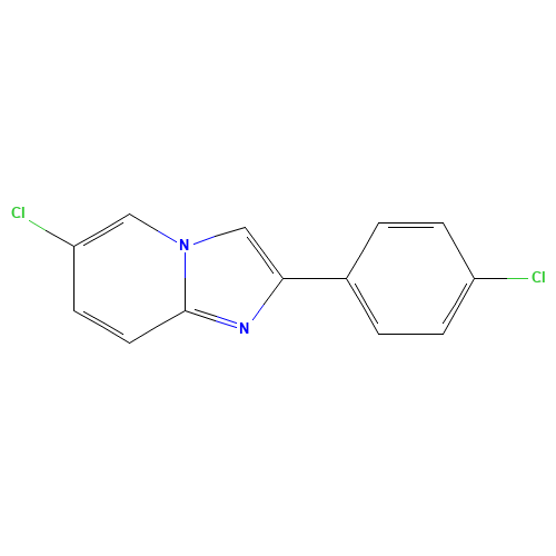 6-Chloro-2-(4-chlorophenyl)imidazo[1,2-a]pyridine (CAS: 88964-99-2) - Related Chemical Product