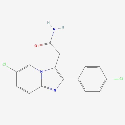 6-Chloro-2-(4-chlorophenyl)imidazo[1,2-a]pyridine-3-acetamide (CAS: 82626-73-1) - Related Chemical Product
