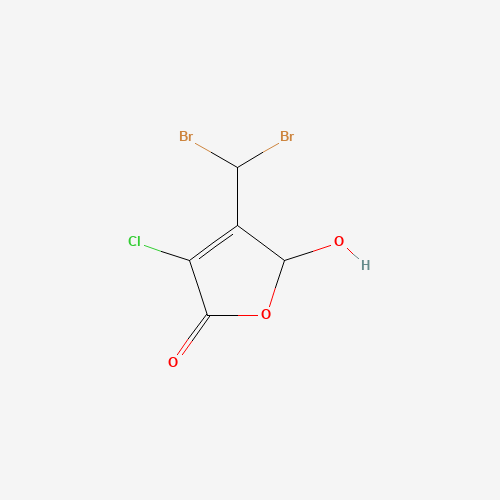 3-Chloro-4-(dibromomethyl)-5-hydroxy-2(5H)-furanone (CAS: 132059-52-0) - Related Chemical Product