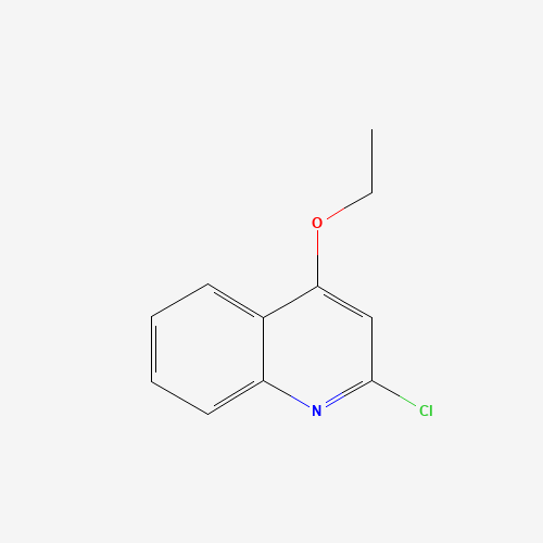2-Chloro-4-ethoxyquinoline (CAS: 4295-08-3) - Chemical Structure and Molecular Formula 