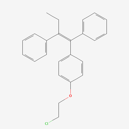 (Z)-1-[4-(2-Chloroethoxyphenyl]-1,2-diphenyl-1-butene (CAS: 97818-83-2) - Related Chemical Product
