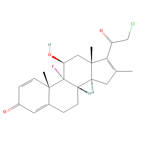 (11b)-21-Chloro-9-fluoro-11-hydroxy-16-methylpregna-1,4,16-triene-3,20-dione (CAS: 1356190-17-4) - Related Chemical Product
