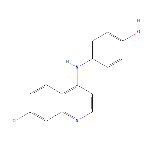 7-Chloro-4-(4-hydroxyanilino)quinoline (CAS: 81099-86-7) - Related Chemical Product