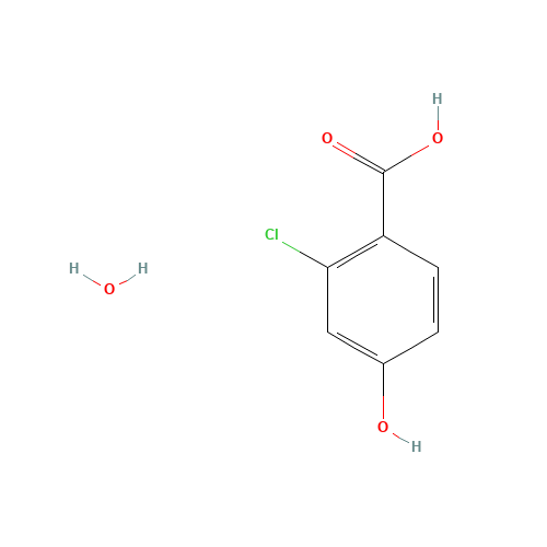 2-Chloro-4-hydroxybenzoic Acid Hydrate (CAS: 440123-65-9) - Related Chemical Product