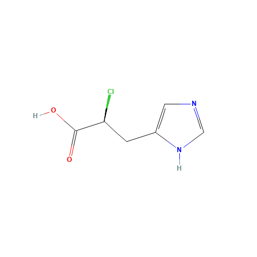 (S)-(-)-2-Chloro-3-[4(5)-imidazolyl]propionic Acid (CAS: 17561-26-1) - Related Chemical Product