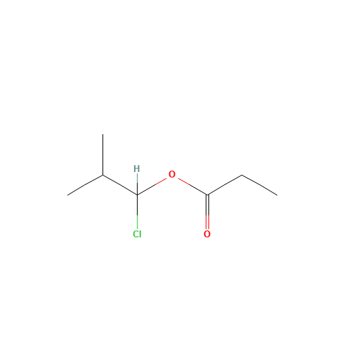 1-Chloroisobutyl propionate (CAS: 58304-65-7) - Related Chemical Product