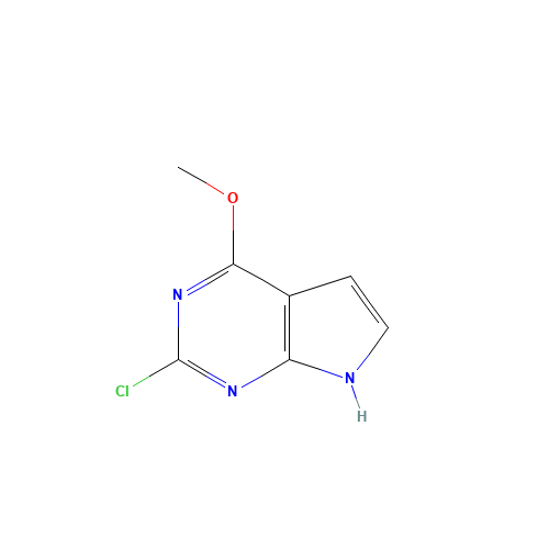 2-Chloro-6-methoxy-7-deazapurine (CAS: 96022-77-4) - Related Chemical Product