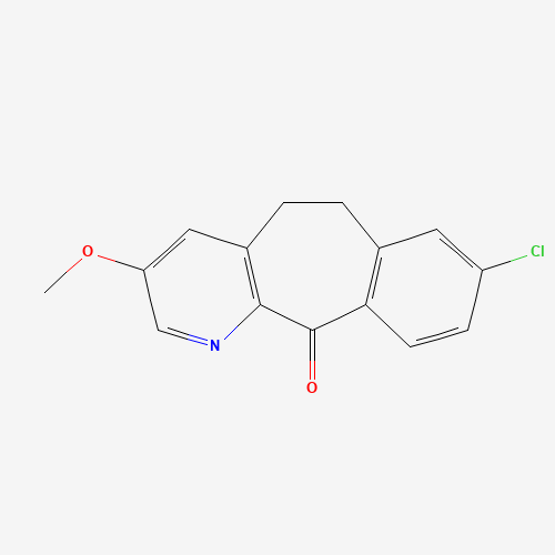 8-Chloro-3-methoxy-5,6-dihydro-11H-benzo[5,6]-cyclohepta[1,2-b]pyridin-11-one (CAS: 165739-70-8) - Related Chemical Product