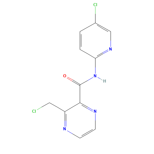 3-(Chloromethyl)-N-(5-chloro-2-pyridinyl)-2-pyrazinecarboxamide (CAS: 1122549-47-6) - Related Chemical Product