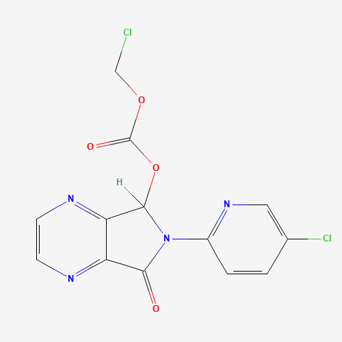 7-Chloromethyloxy-carbonyloxy-6-(5-chloropyridin-2-yl)-6,7-dihydro-5H-pyrrolo[3,4-b]pyrazin-5-one (CAS: 508169-18-4) - Related Chemical Product