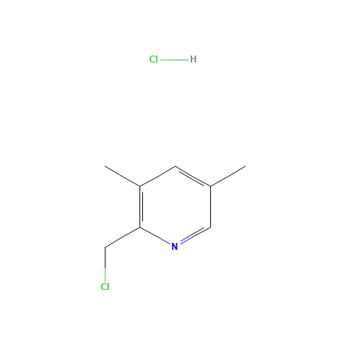 2-(Chloromethyl)-3,5-dimethylpyridine Hydrochloride (CAS: 73590-93-9) - Related Chemical Product