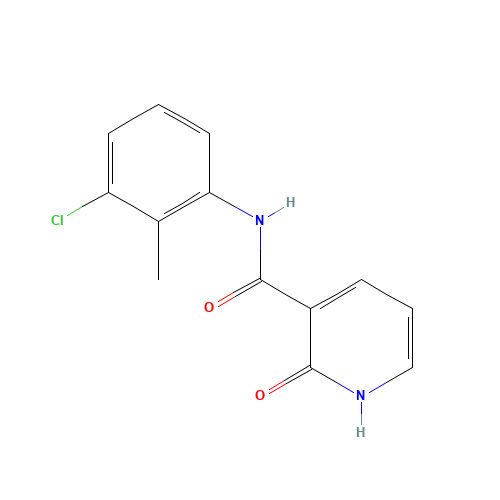 N-(3-Chloro-2-methylphenyl)-2-hydroxynicotinamide (CAS: 72646-00-5) - Related Chemical Product