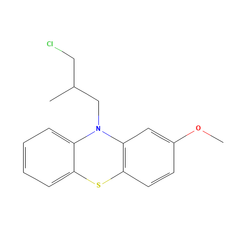10-(3-Chloro-2-methylpropyl)-2-methoxy Phenothiazine (CAS: 24724-55-8) - Related Chemical Product