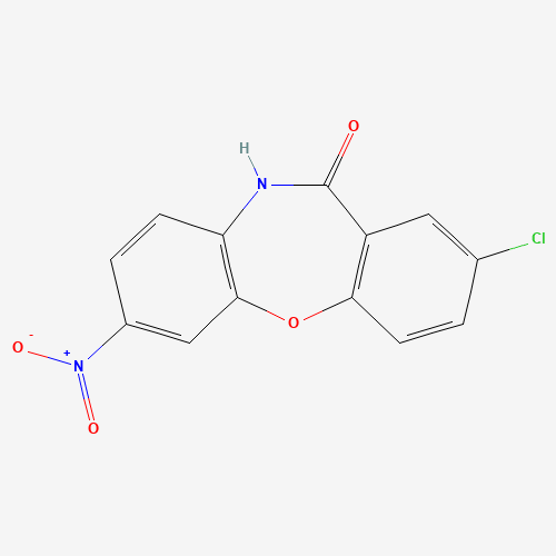 2-Chloro-7-nitrodibenz[b,f][1,4]oxazepin-11(10H)-one (CAS: 37116-83-9) - Related Chemical Product