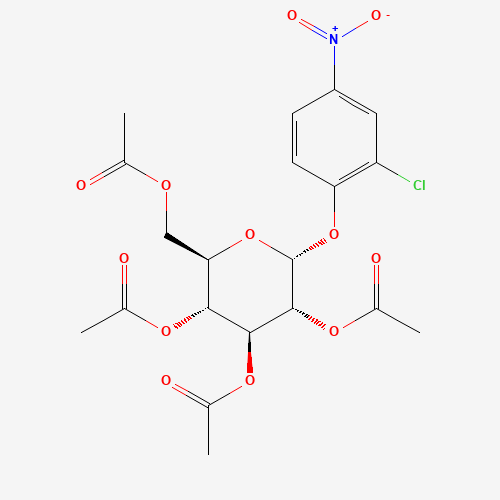2-Chloro-4-nitrophenyl-2,3,4,6-tetra-O-acetyl-a-D-glucopyranoside (CAS: 153823-58-6) - Related Chemical Product