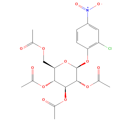 2-Chloro-4-nitrophenyl-2,3,4,6-tetra-O-acetyl-b-D-glucopyranoside (CAS: 35023-71-3) - Related Chemical Product