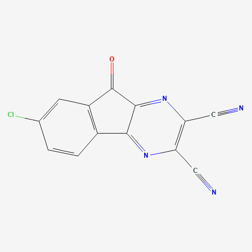 7-Chloro-9-oxo-9H-indeno[1,2-b]pyrazine-2,3-dicarbonitrile (CAS: 924296-39-9) - Related Chemical Product