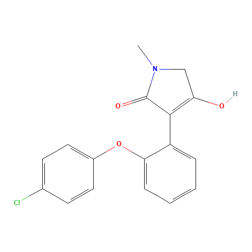 3-[2-(4-Chlorophenoxy)phenyl]-1,5-dihydro-4-hydroxy-1-methyl-2H-pyrrol-2-one (CAS: 934996-78-8) - Related Chemical Product