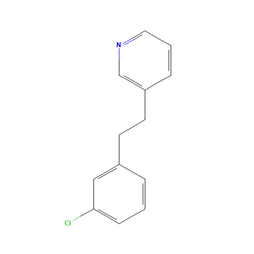 3-(3-Chlorophenylethyl)pyridine (CAS: 31251-59-9) - Related Chemical Product