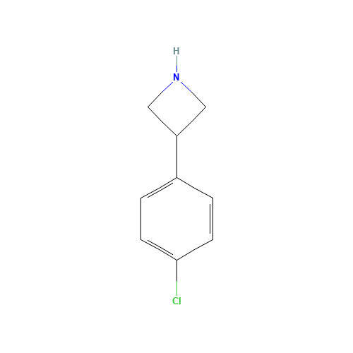 3-(4-Chlorophenyl)azetidine (CAS: 7215-02-3) - Related Chemical Product