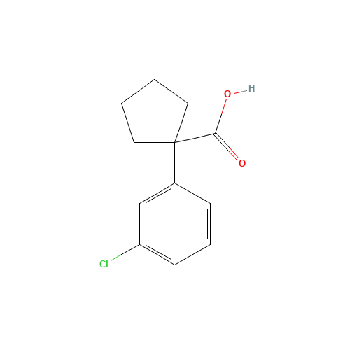 1-(3-Chlorophenyl)cyclopentanecarboxylic Acid (CAS: 143328-21-6) - Related Chemical Product
