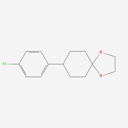 8-(4-Chlorophenyl)-1,4-dioxaspiro[4.5]decane (CAS: 25253-51-4) - Related Chemical Product